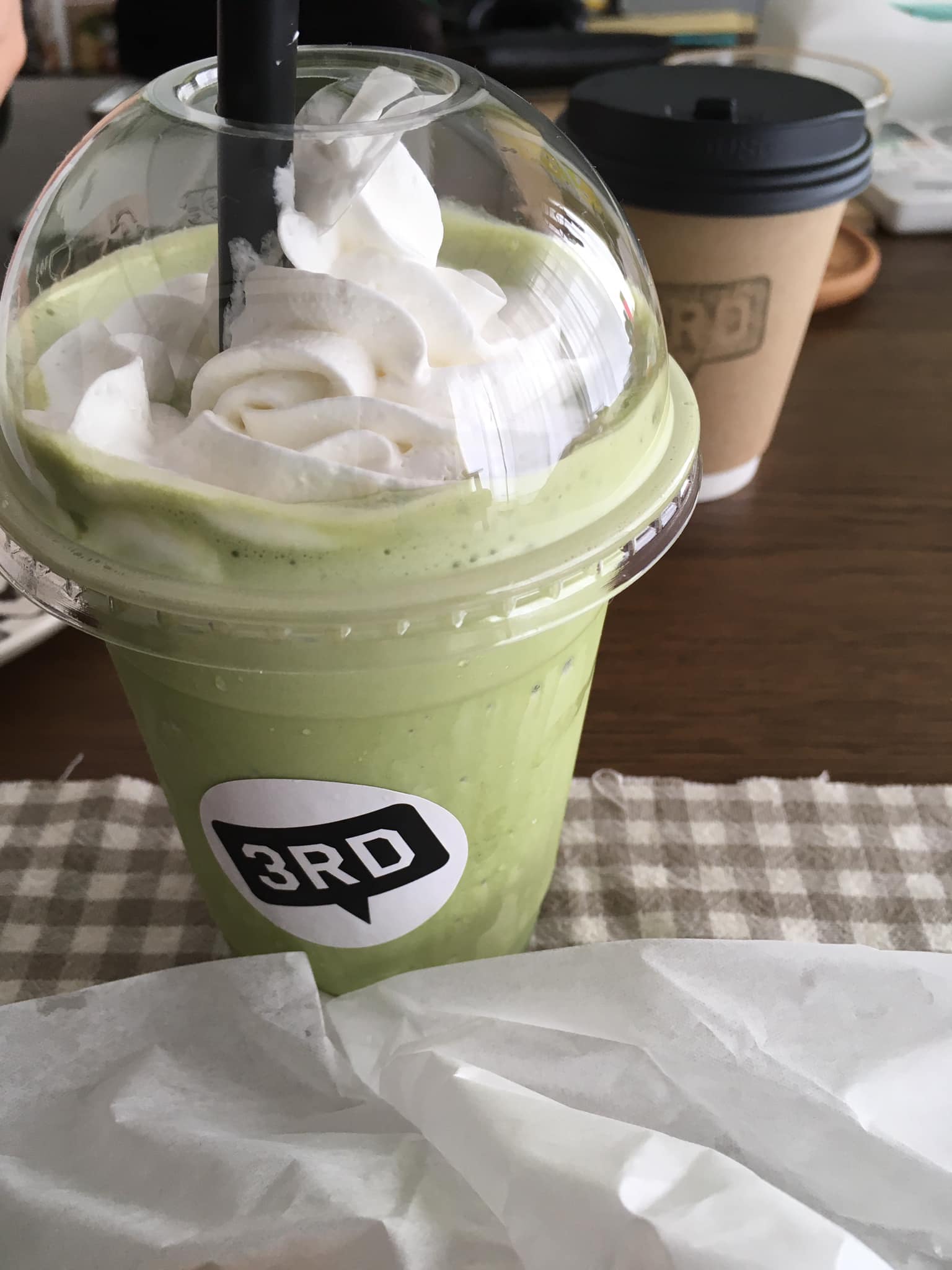 ドリンク プロテイン入り抹茶フローズン