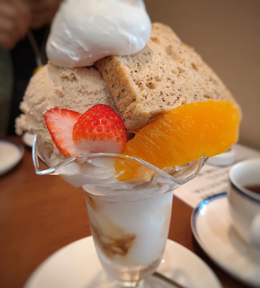 パティスリーヒラノ(cafe HIRANO) パフェ・サンデー 紅茶パフェ