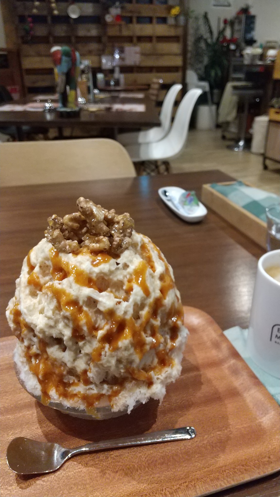 Cafe Elephant Mountain(エレファント マウンテン) かき氷・フラッペ キャラメルウォールナッツ