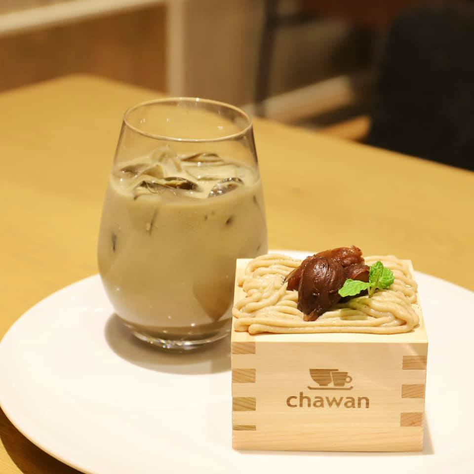 和ごはんとカフェ chawan（チャワン）&nbsp;モンブラン&nbsp;渋皮栗とほうじ茶のモンブラン