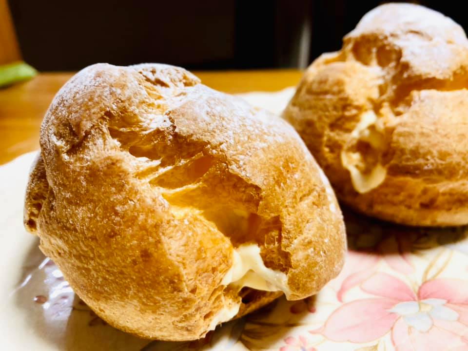 富成伍郎商店(トミナリゴロウショウテン) シュークリーム,ドーナツ,プリン シュークリーム&豆乳プリン&バナナのお豆腐ドーナツ
