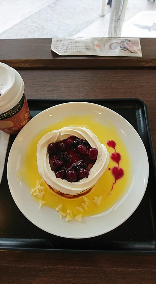 Tully's Coffee(タリーズコーヒー) パンケーキ ベリーシャルロットパンケーキ