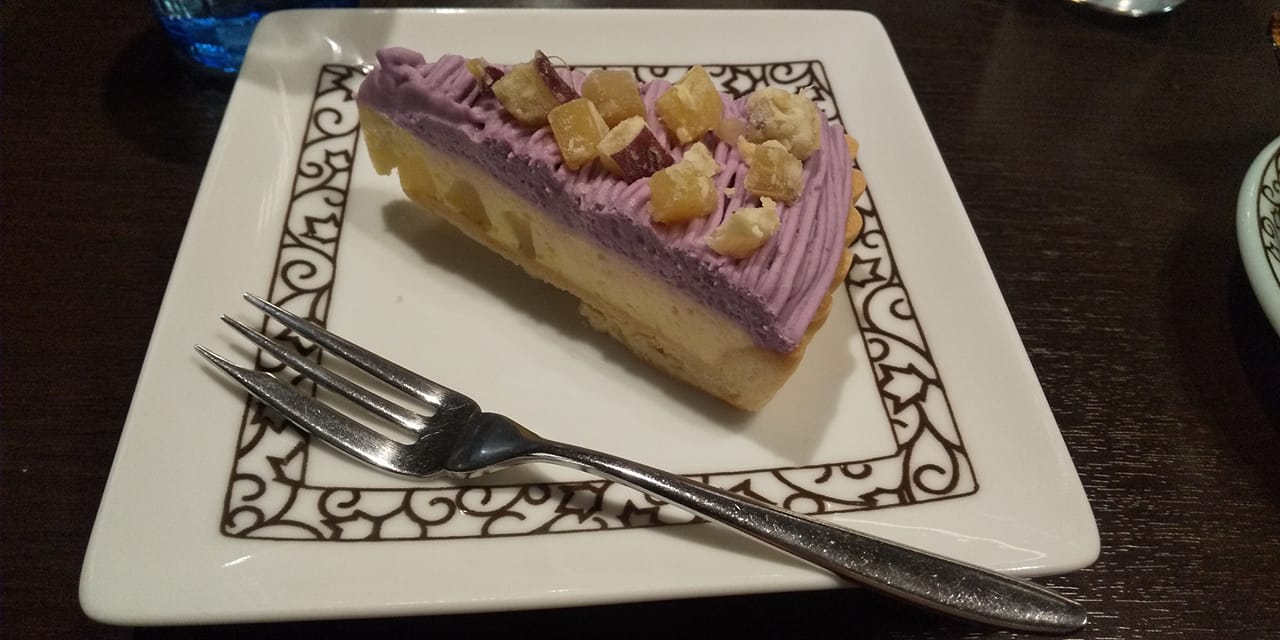 元町珈琲(モトマチコーヒー) ケーキ・タルト 紫いものタルト