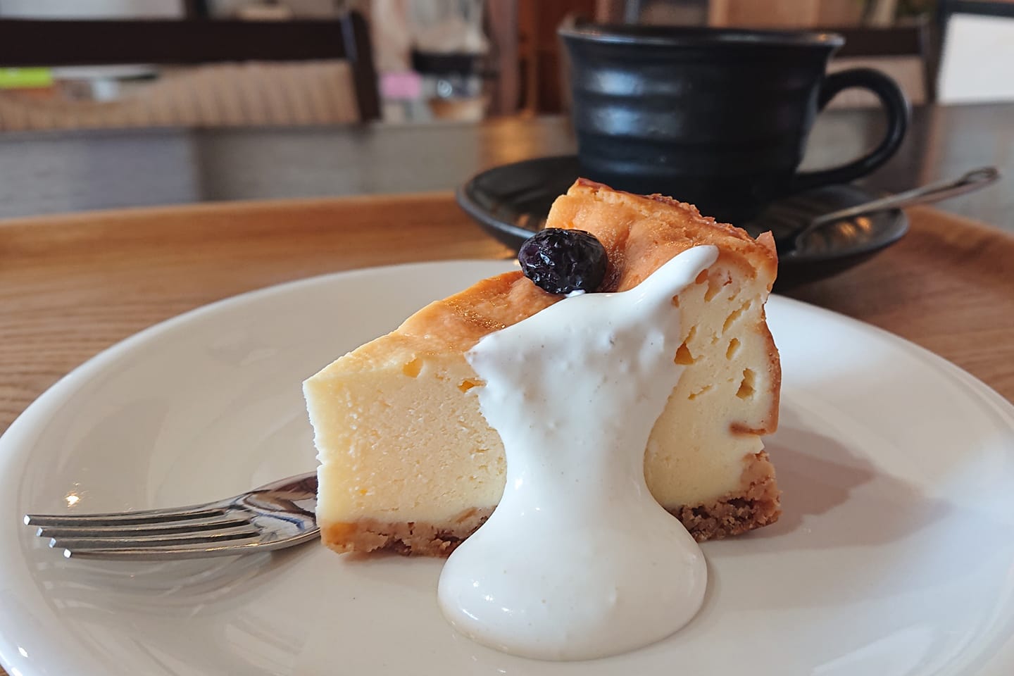 Wine&cafe Veraison&nbsp;チーズ・フロマージュ&nbsp;ベイクドチーズケーキ