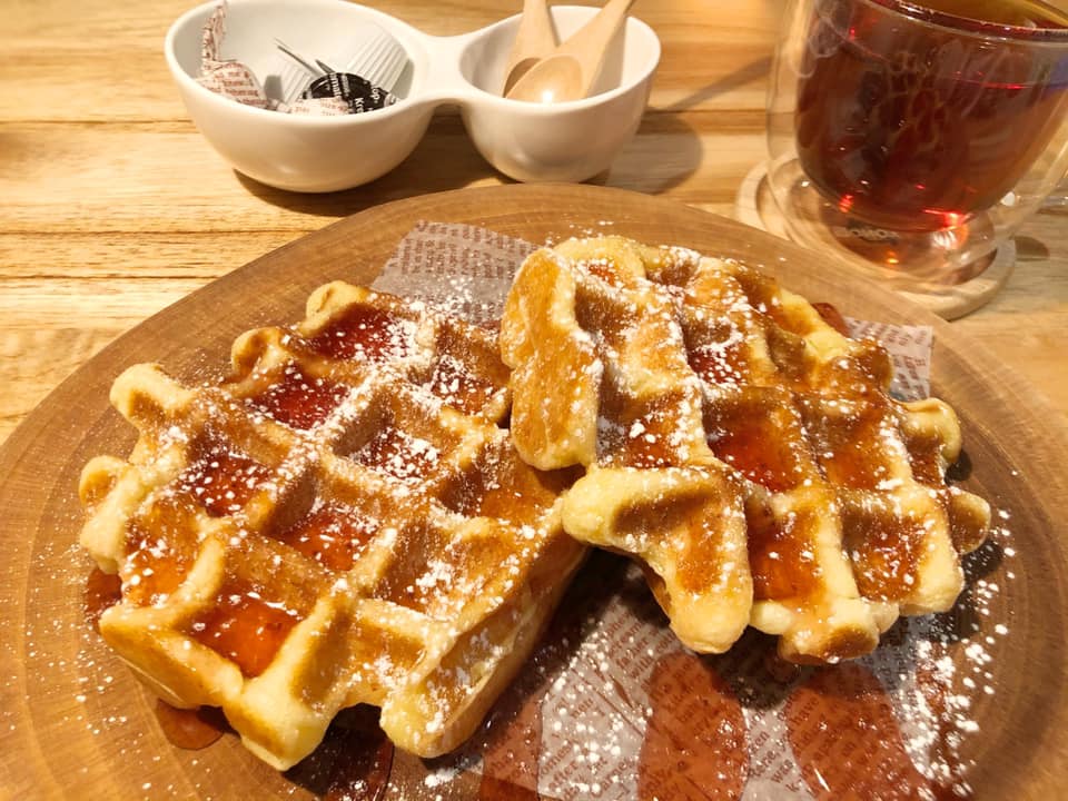 AB-STYLE（エービースタイル）&nbsp;ワッフル&nbsp;おとうふワッフルとドリンクセット