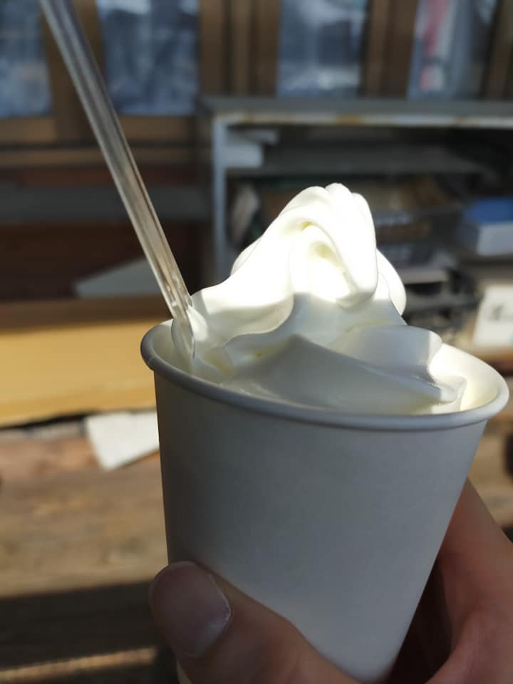 北アルプス牧場直売店&nbsp;ソフトクリーム&nbsp;ソフトクリーム