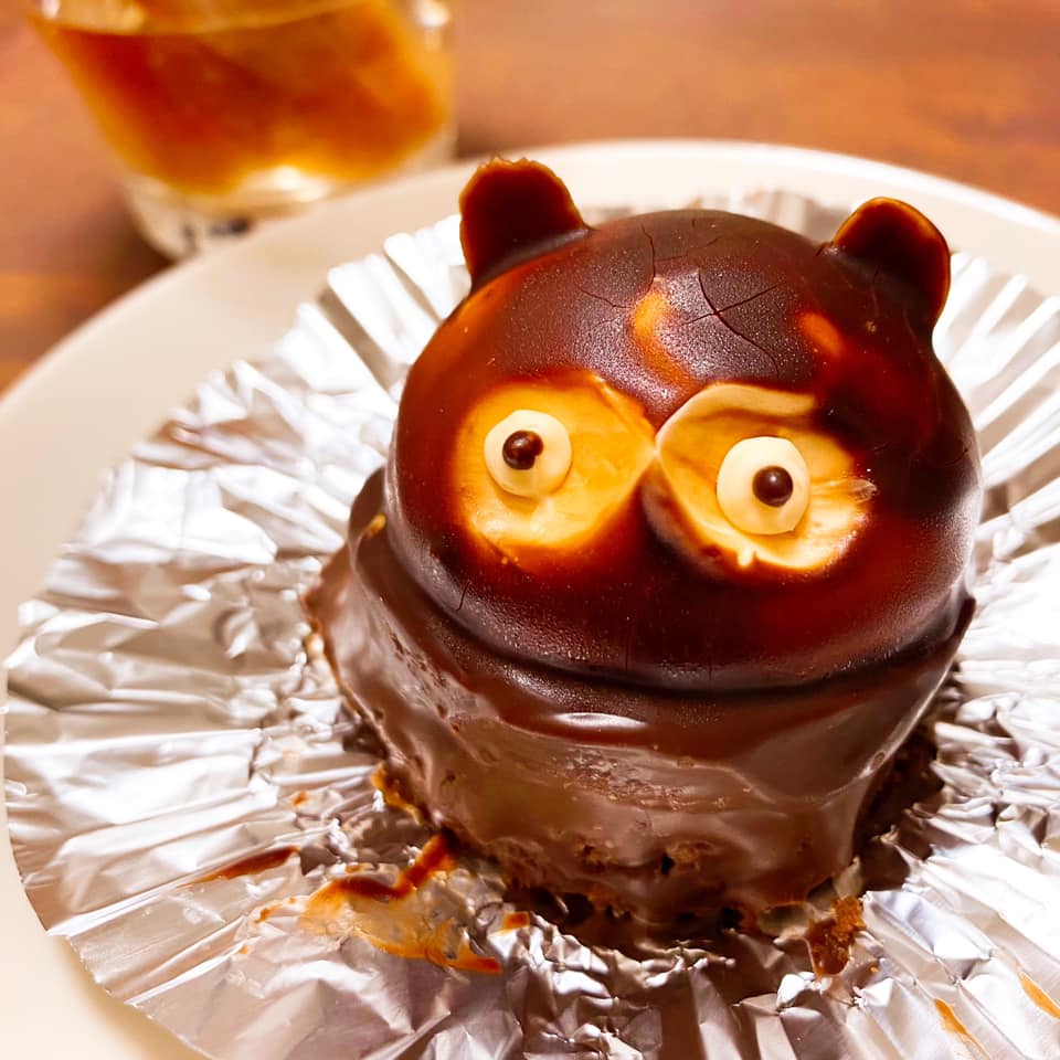パティスリー・オー・スガ ケーキ・タルト たぬきのケーキ