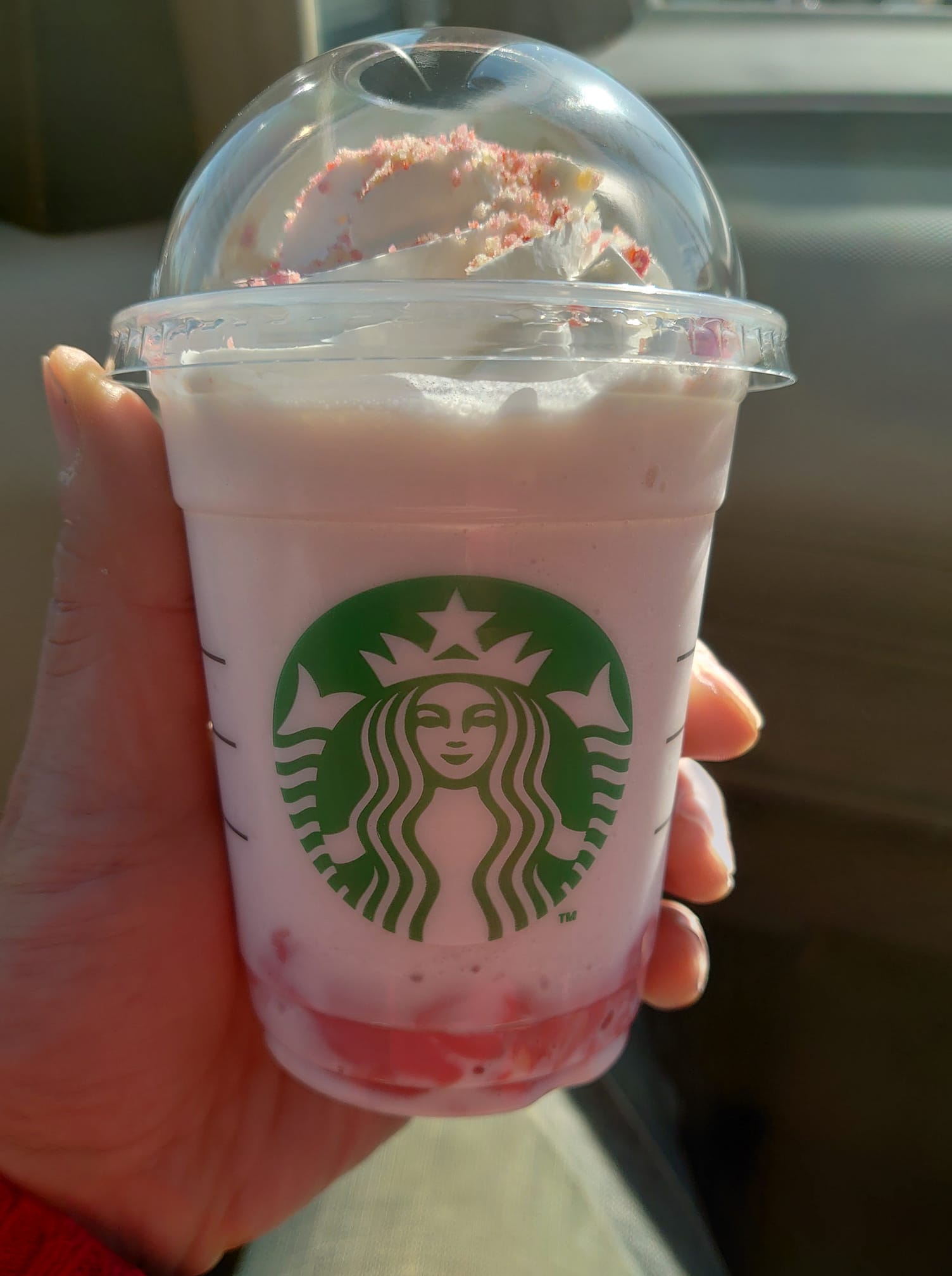 スターバックス コーヒー ジャパン（Starbucks Coffee Japan）&nbsp;フラペチーノ&nbsp;桜フワリ ベリー フラペチーノ 