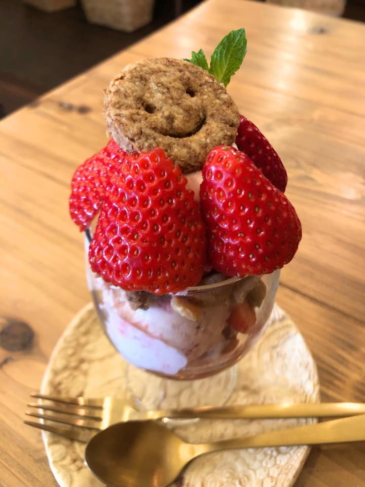 cafeTeco(カフェテコ) パフェ・サンデー いちごのミニパフェ