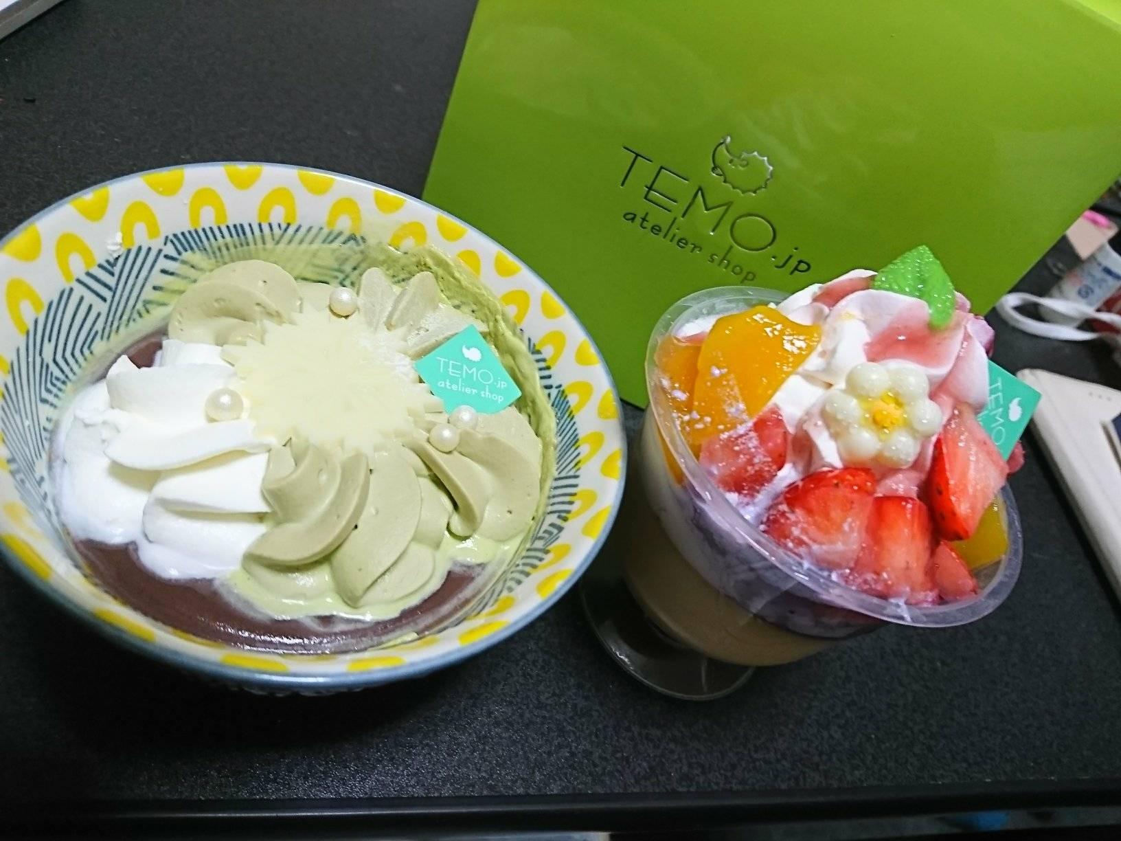 TEMO.jp atelier shop(テモドットジェイピー) パフェ・サンデー,水ようかん パフェ & 水ようかん