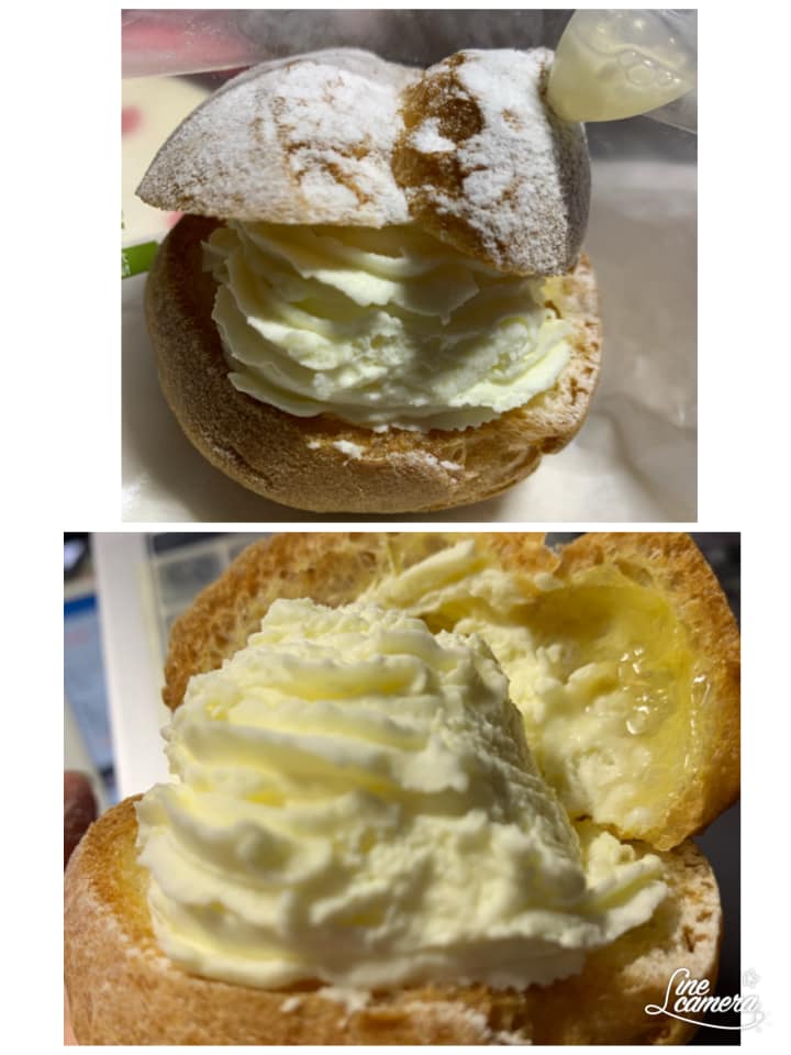 旬彩菓たむら&nbsp;シュークリーム&nbsp;チーズクリームのシュークリーム