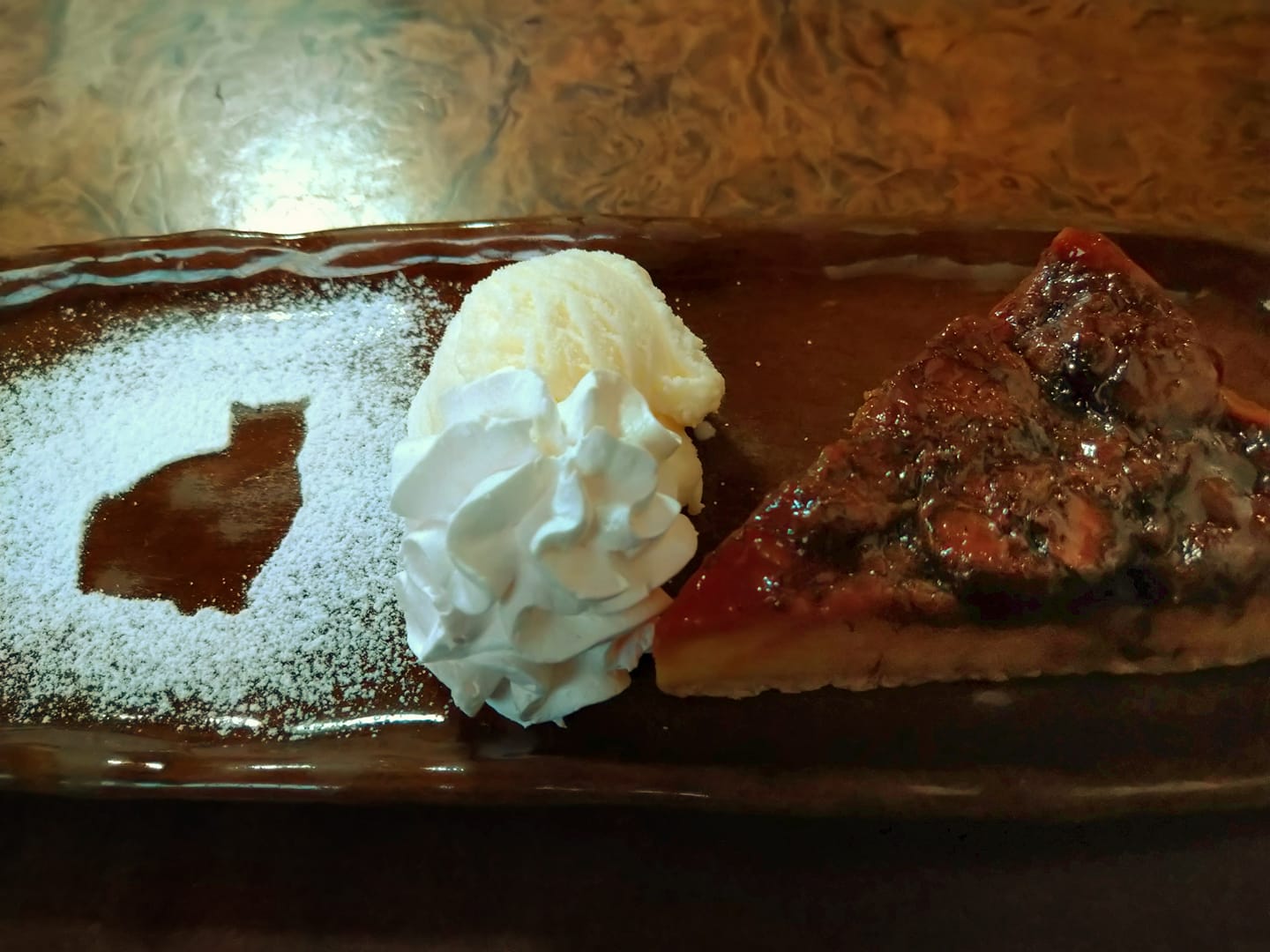 Cafe風和(フウワ) ケーキ・タルト キャラメルバナナのクラフティタルト
