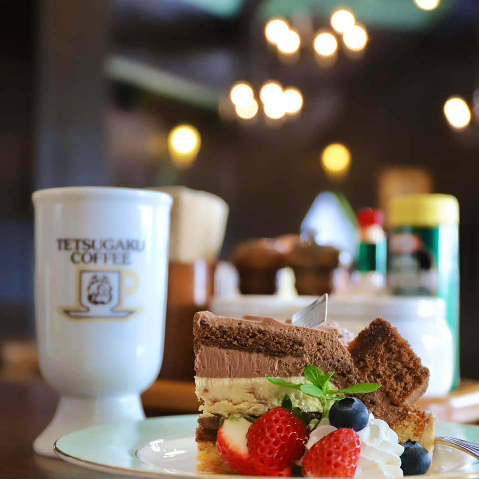 珈琲哲學(コーヒーテツガク) ケーキ・タルト チョコレートタルト&かぼちゃタルト