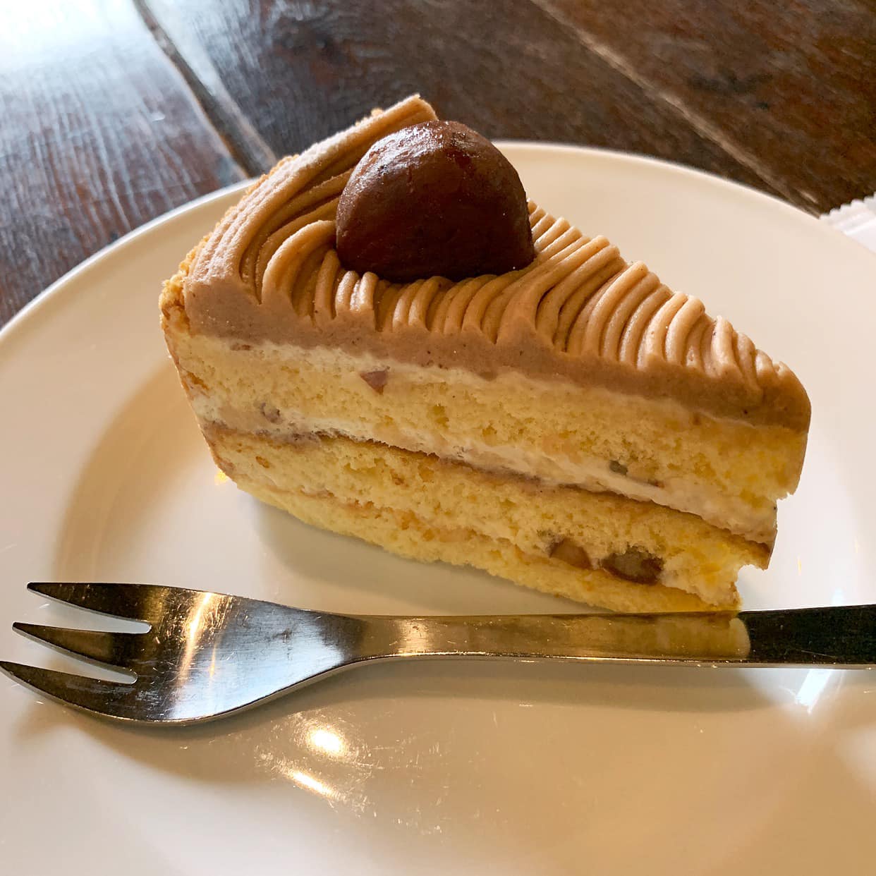 美麻珈琲(ミアサコーヒー) ケーキ・タルト 栗のケーキ