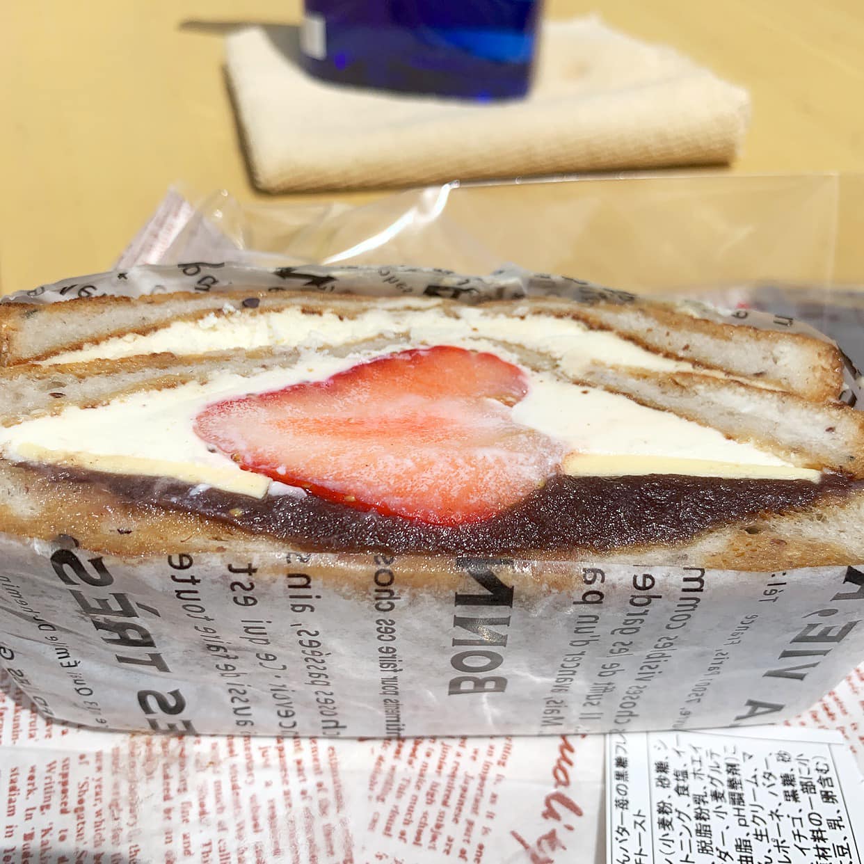 TOMSAND.j サンド あんバター苺