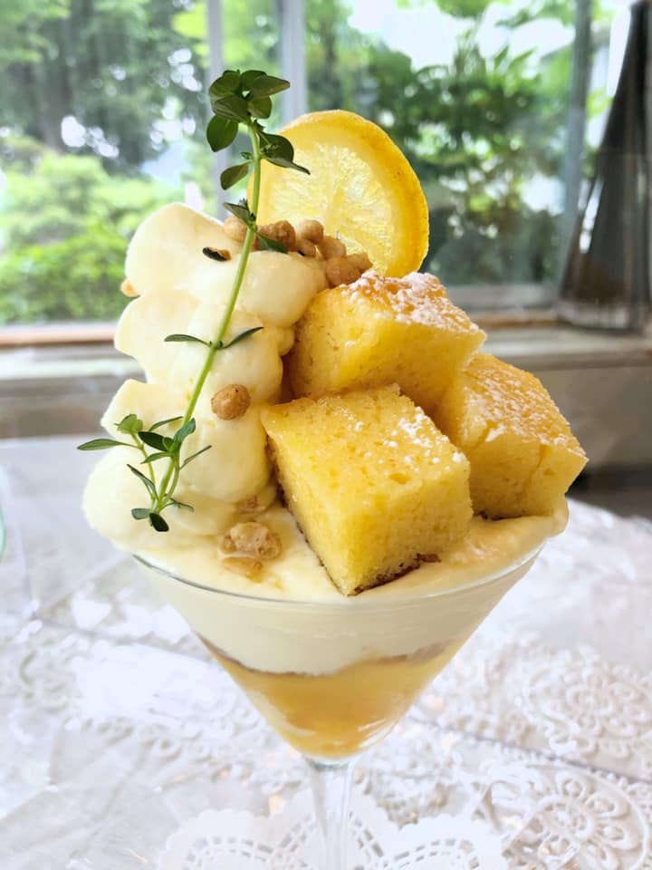 カフェぴろきち パフェ・サンデー ぱふぇシトロン