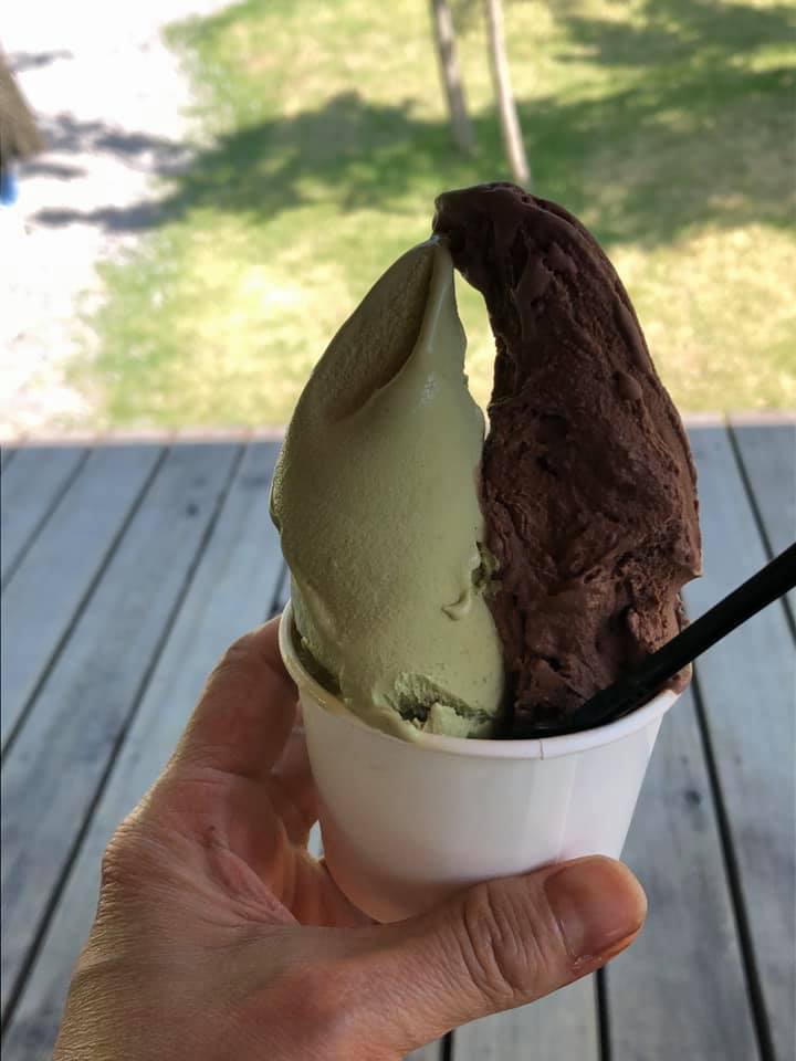 milgreen（ミルグリーン）&nbsp;アイス・ジェラート&nbsp;煎茶ミルクとチョコレート
