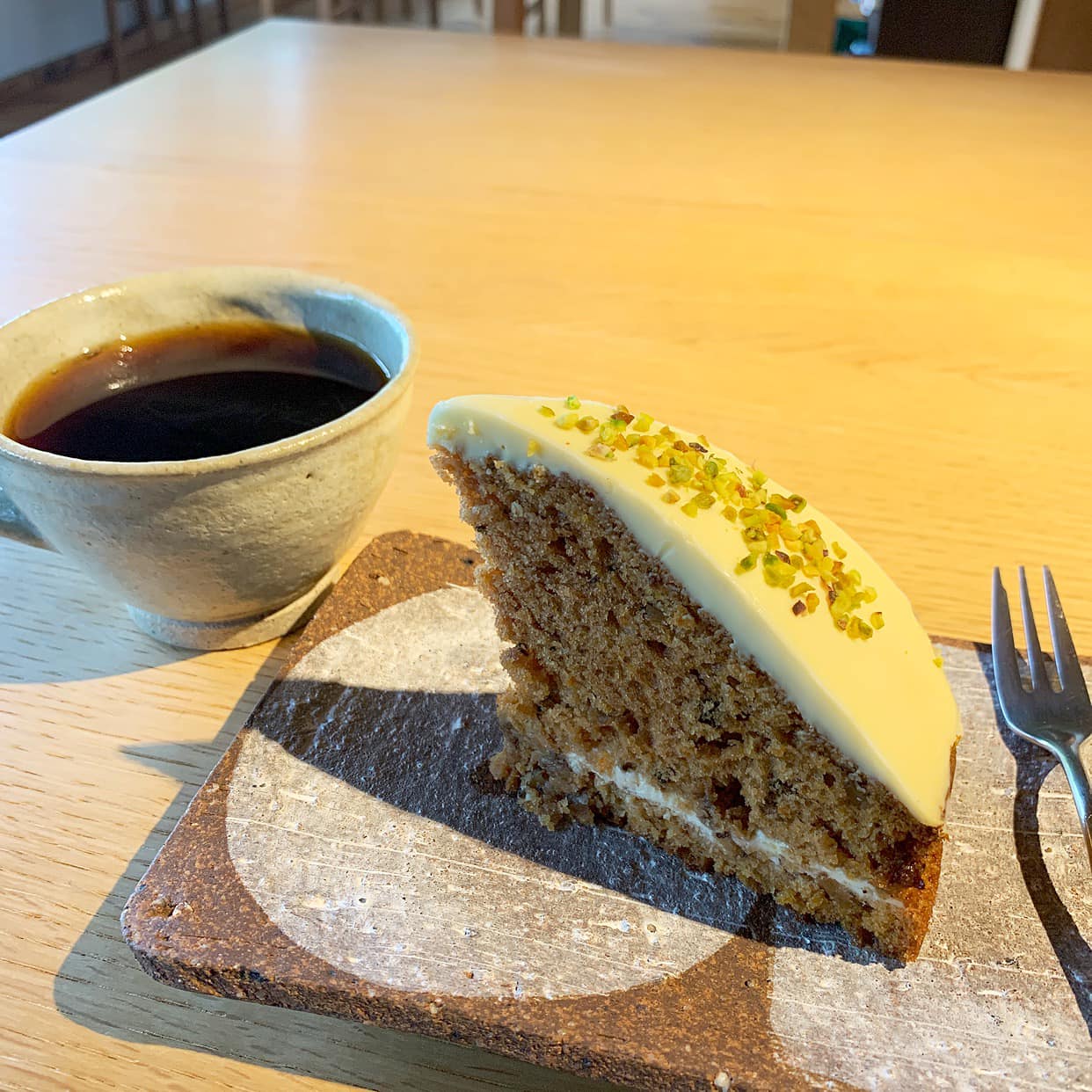 工芸と喫茶ひとつ石 ケーキ・タルト キャロットケーキ
