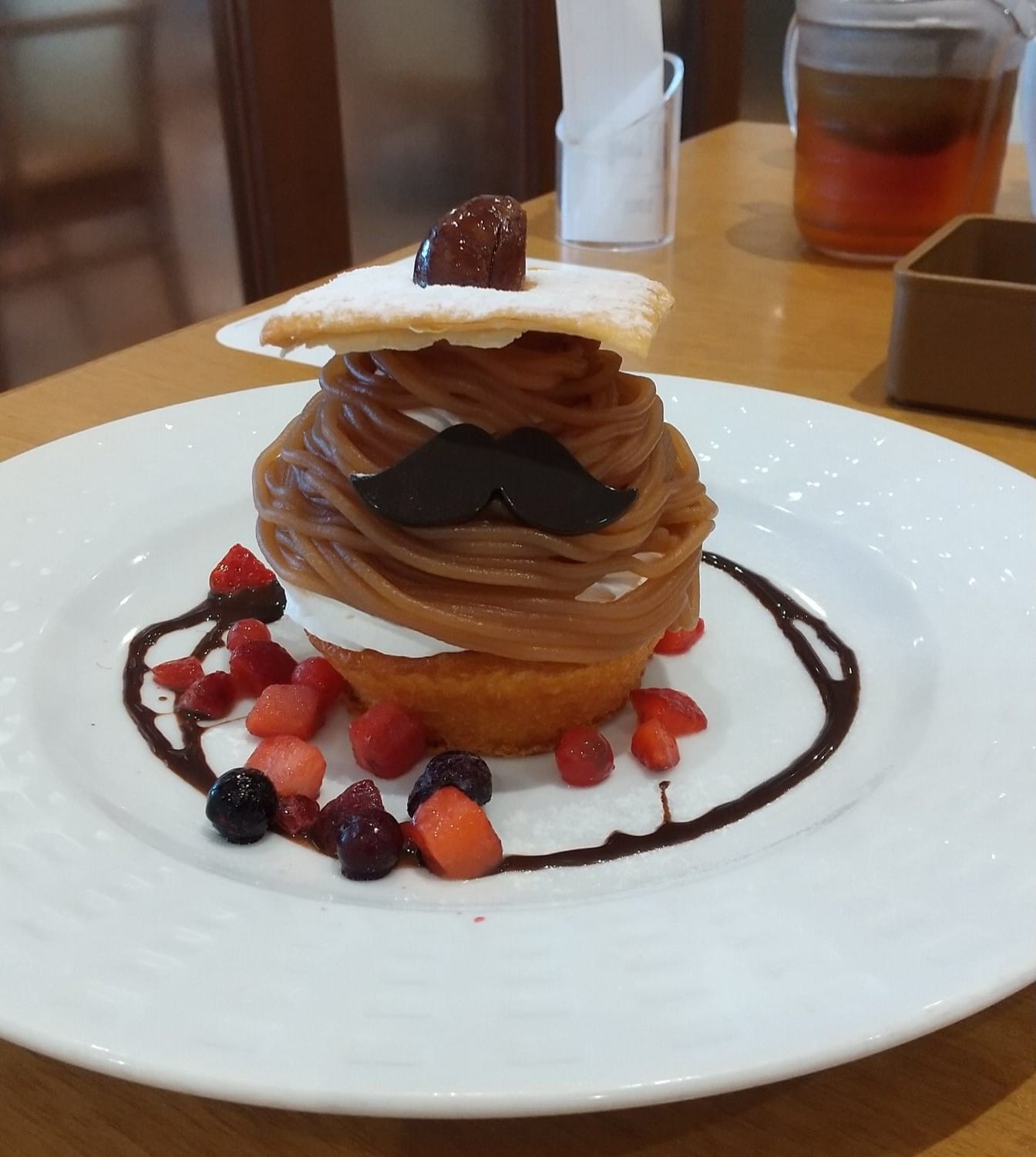 COCO’S（ココス）&nbsp;モンブラン&nbsp;父の日モンブラン