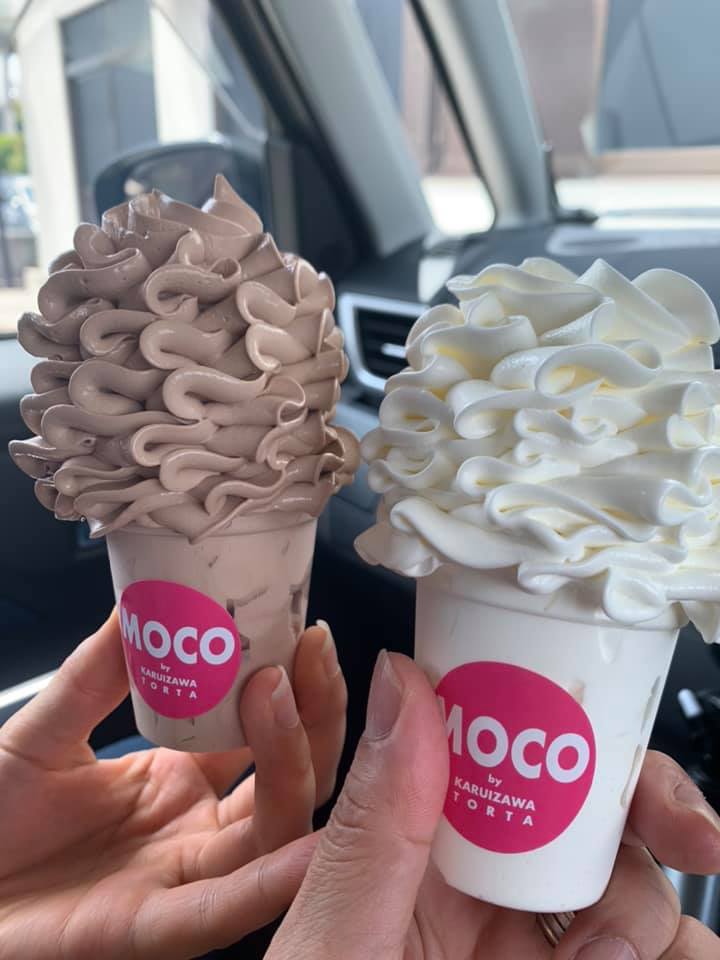 軽井沢トルタ&nbsp;ソフトクリーム&nbsp;MOCOプレーン＆チョコ