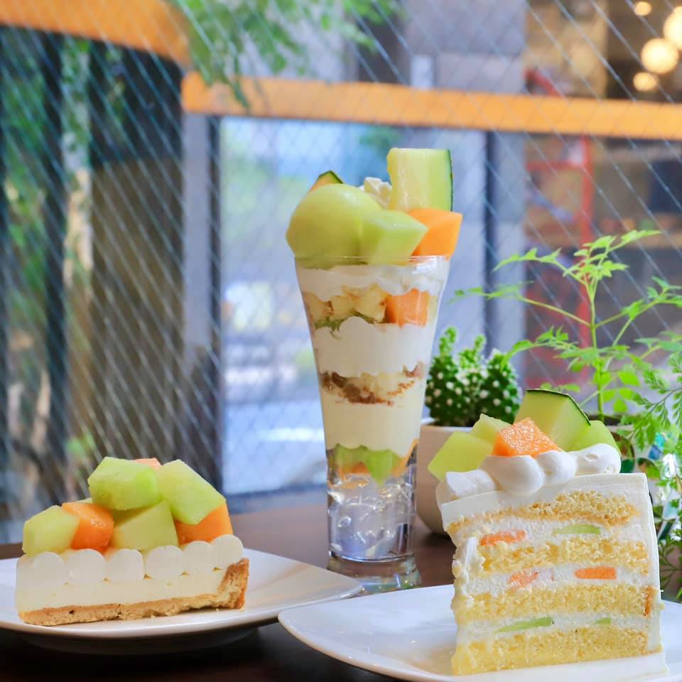 cafe VALEUR(カフェ ヴァルール) パフェ・サンデー メロンスイーツ
