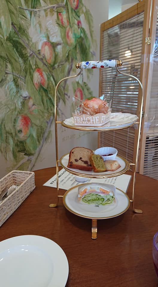 パティスリーヒラノ（cafe HIRANO）&nbsp;アフターヌーンティー&nbsp;アフタヌーンティーセット