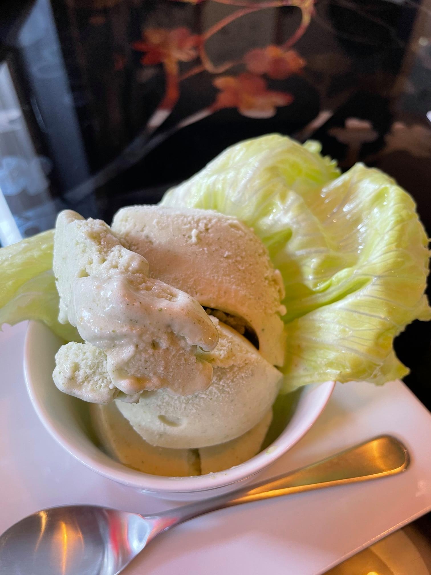 ダイヤモンドダストカフェ アイス・ジェラート レタスアイス