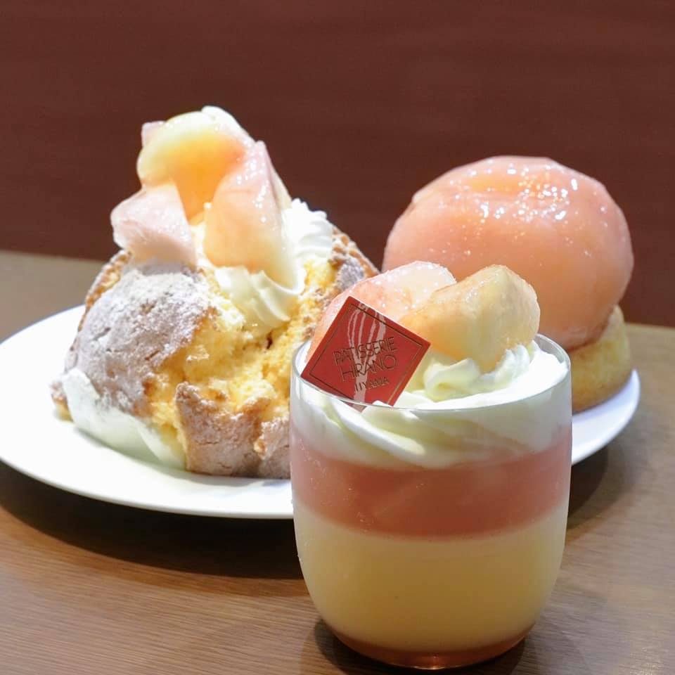 パティスリーヒラノ(cafe HIRANO) プリン,ケーキ・タルト 桃スイーツ