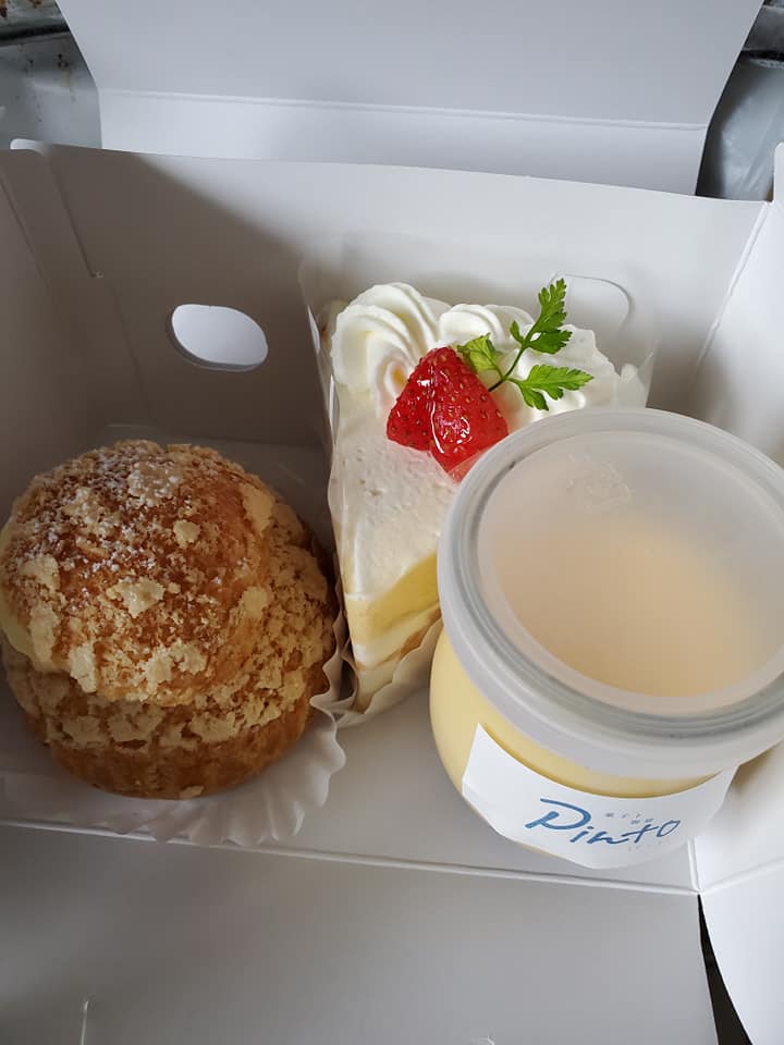 菓子ト珈琲 Pinto（ピント）&nbsp;ケーキ・タルト,ケーキ・タルト&nbsp;カラメルプリン&シュークリーム&季節のショートケーキ