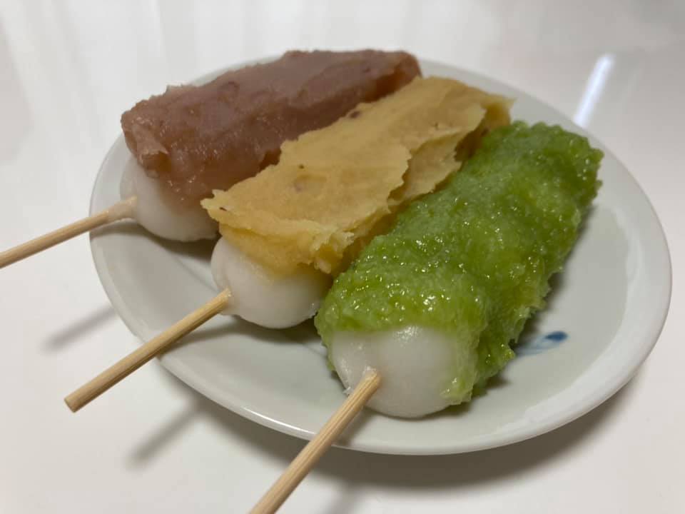 甘味処いろは お団子 くるみ&安納芋&ずんだ
