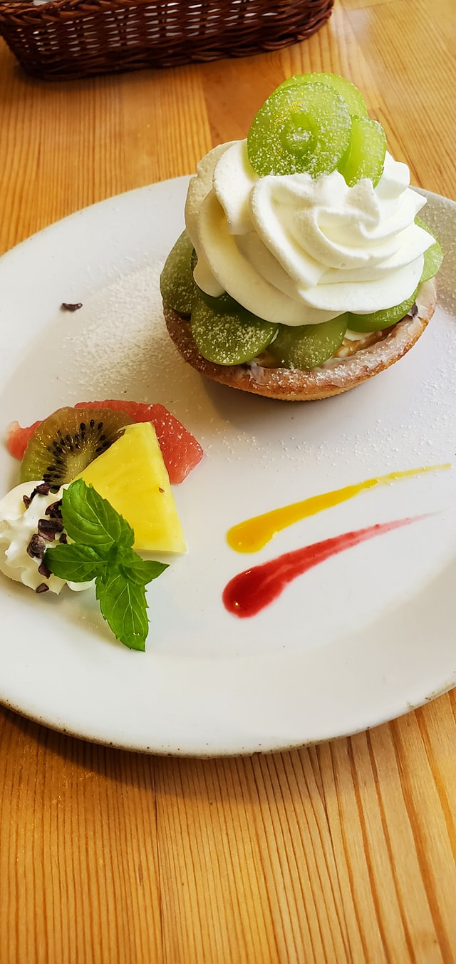 cafe&zakka カフェ&雑貨 七ヶ月 ケーキ・タルト シャインマスカットのタルト