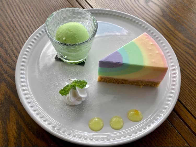 Lamp+(ランププラス) チーズ・フロマージュ 虹色レアチーズケーキ