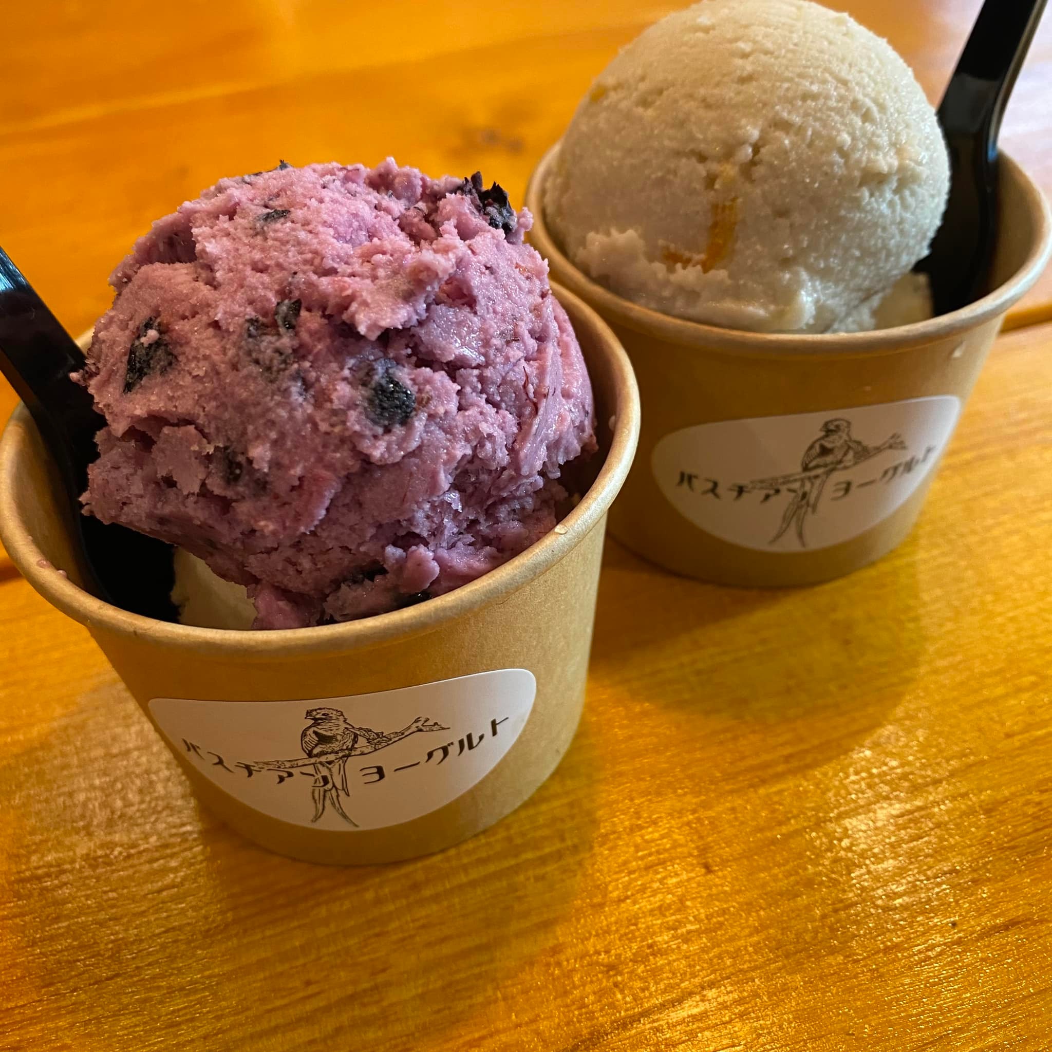 バスチアンヨーグルト&nbsp;アイス・ジェラート,ヨーグルト&nbsp;フローズンヨーグルトのベリーとプレーン