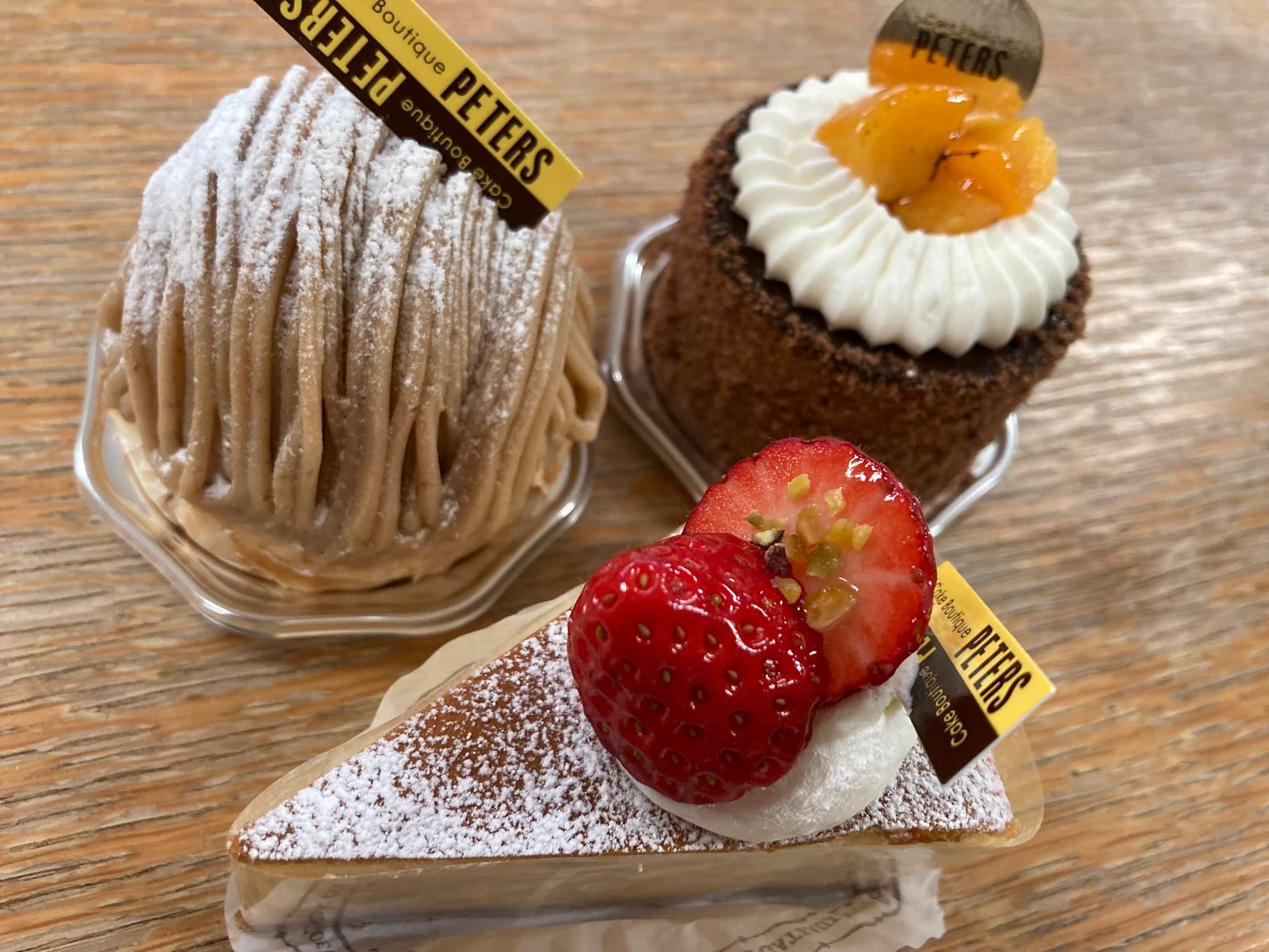 Cake Boutique Peters(ケーキブティックピータース) ケーキ・タルト モンブラン&アールグレイ&NYチーズケーキ