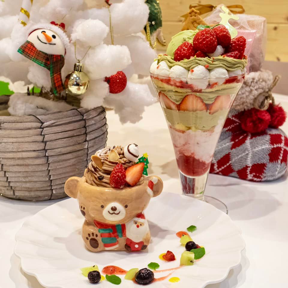 ほのBuonoのタルト屋さんBambina~バンビーナ~ パフェ・サンデー クリスマス限定のパフェ