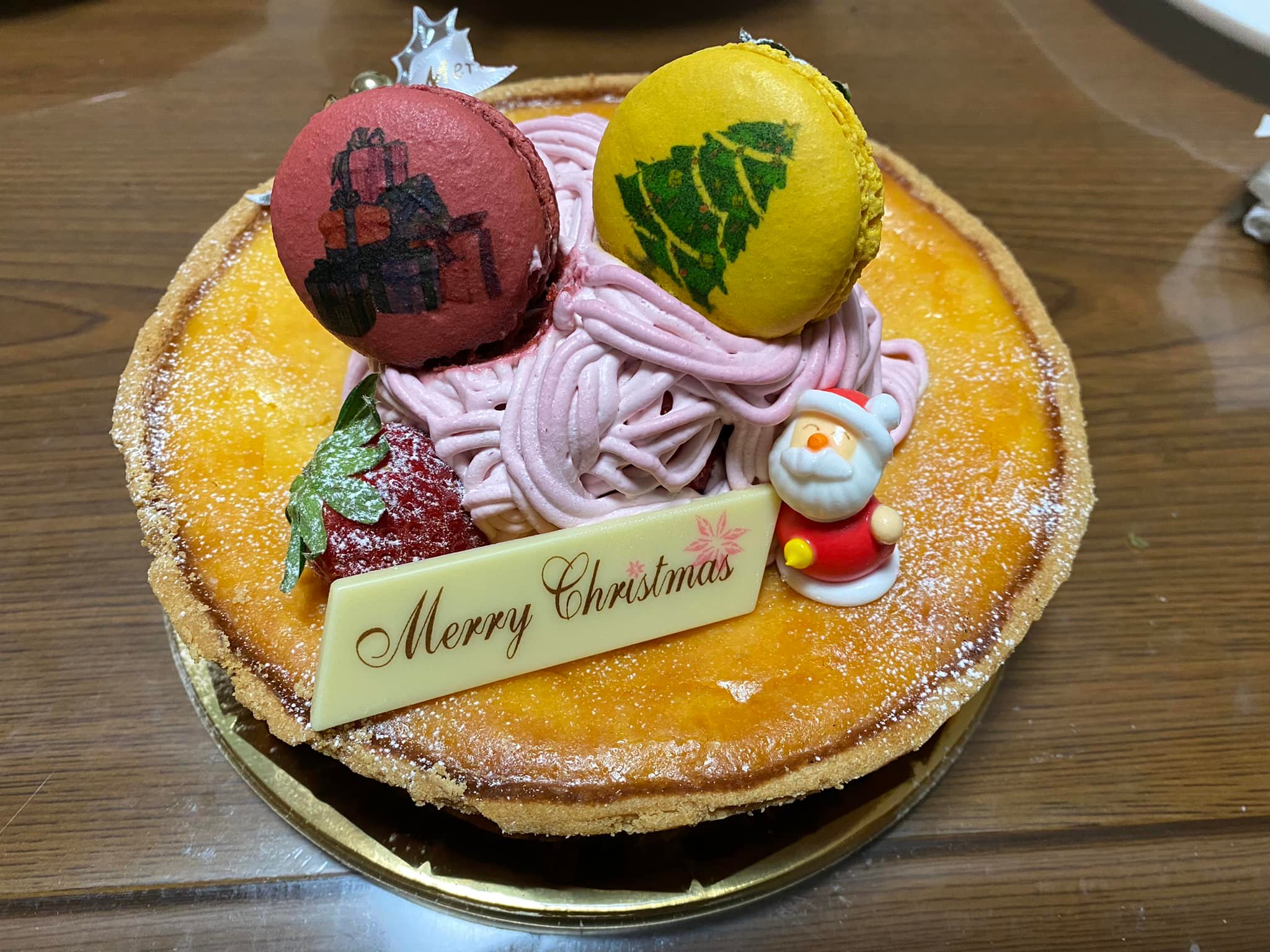 菓匠 Shimizu （しみず）&nbsp;ケーキ・タルト&nbsp;苺のモンブランチーズタルト