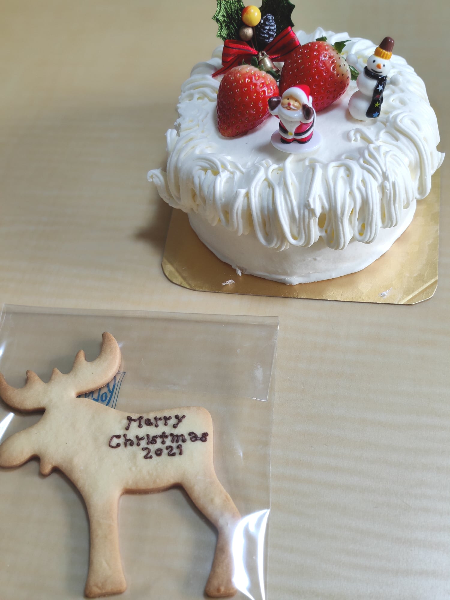 ブーランジェリー パンポルカ アベック カフェ ケーキ・タルト パン屋さんのクリスマスケーキ