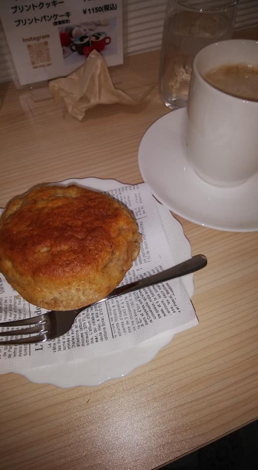 KING ROSE Cafe(キングローズカフェ) マフィン,ドリンク マフィン&カフェオレ