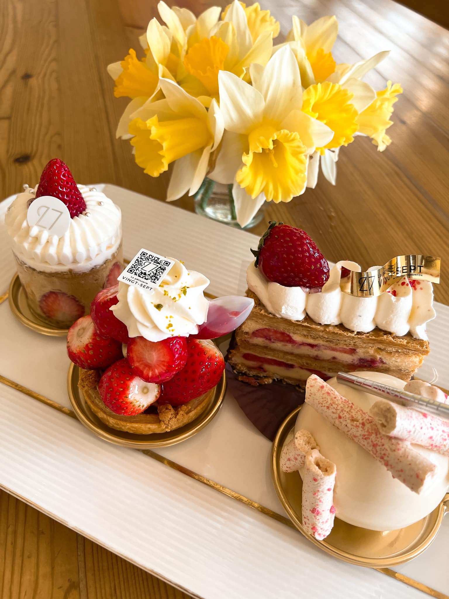 パティスリー27(ヴァンセット) ケーキ・タルト ヴァンセットの苺のケーキ