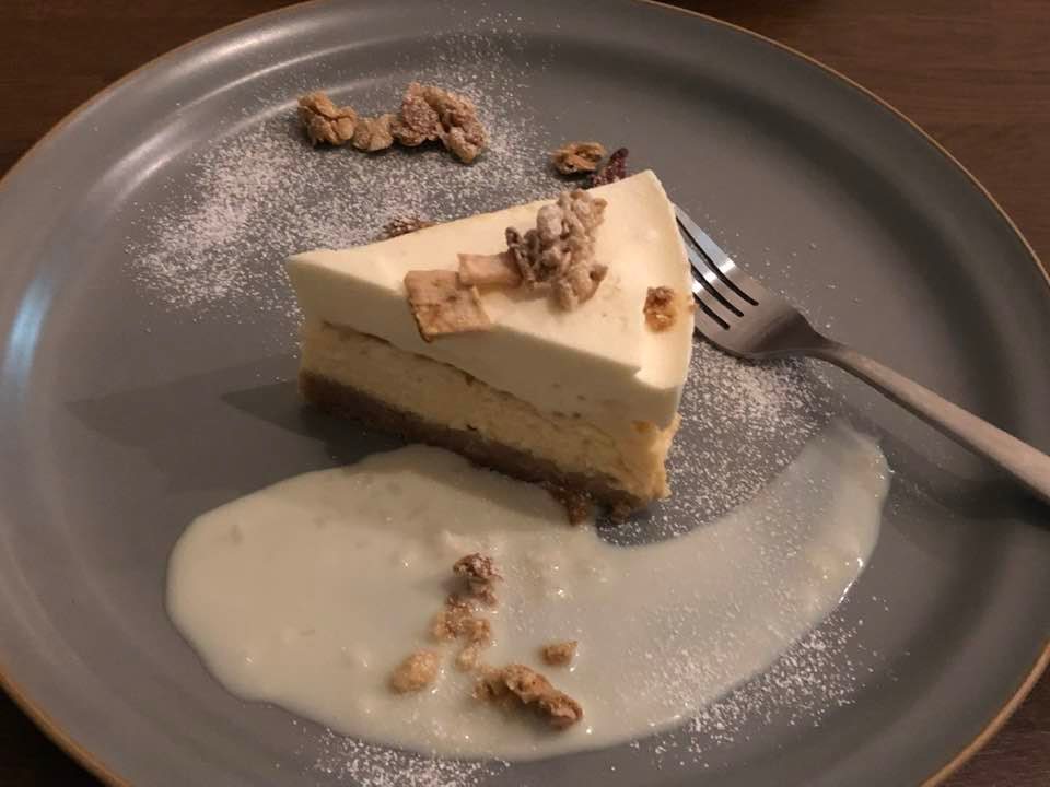 シーシャ場 円 -en- チーズ・フロマージュ 酒粕のチーズケーキ