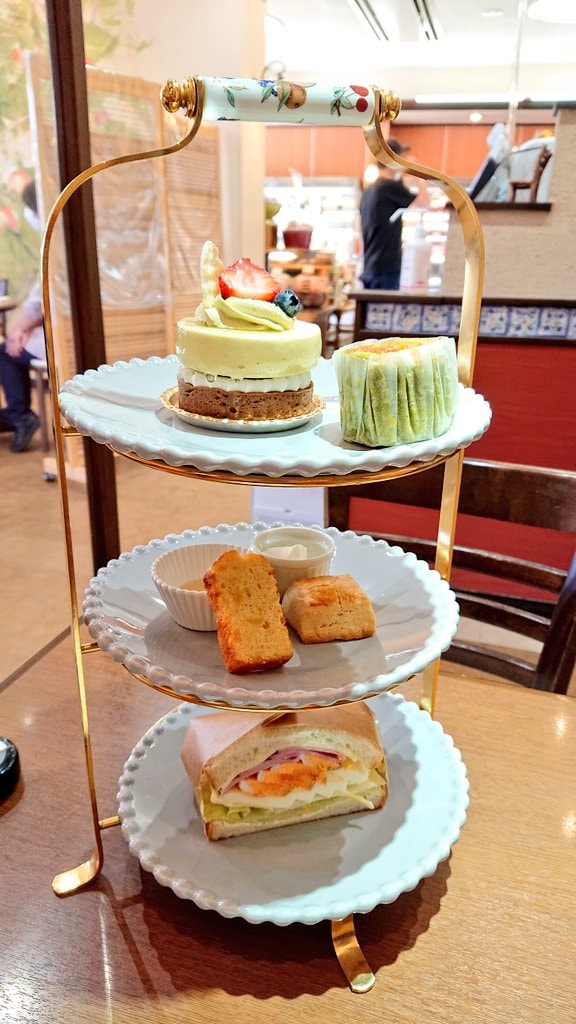 パティスリーヒラノ（cafe HIRANO）&nbsp;アフターヌーンティー&nbsp;アフタヌーンティー