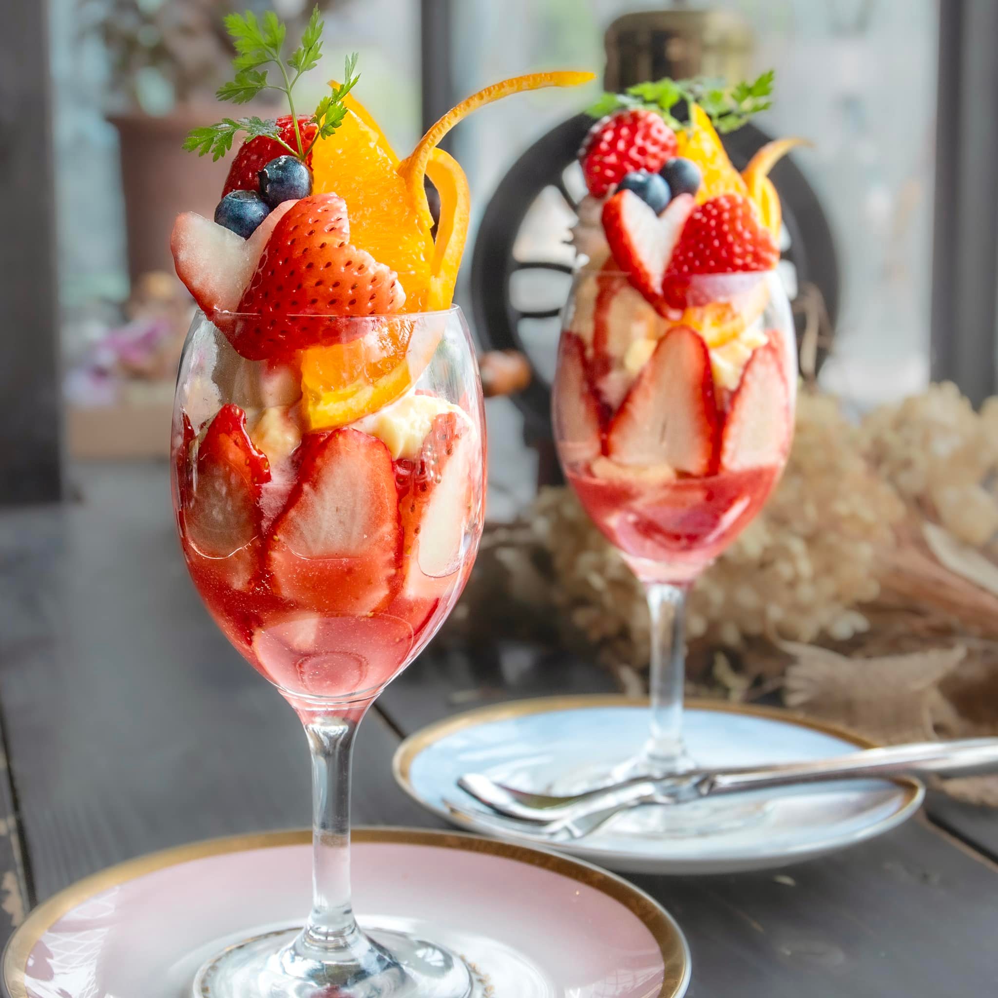 珈琲哲學（コーヒーテツガク）&nbsp;パフェ・サンデー&nbsp;母の日パフェ