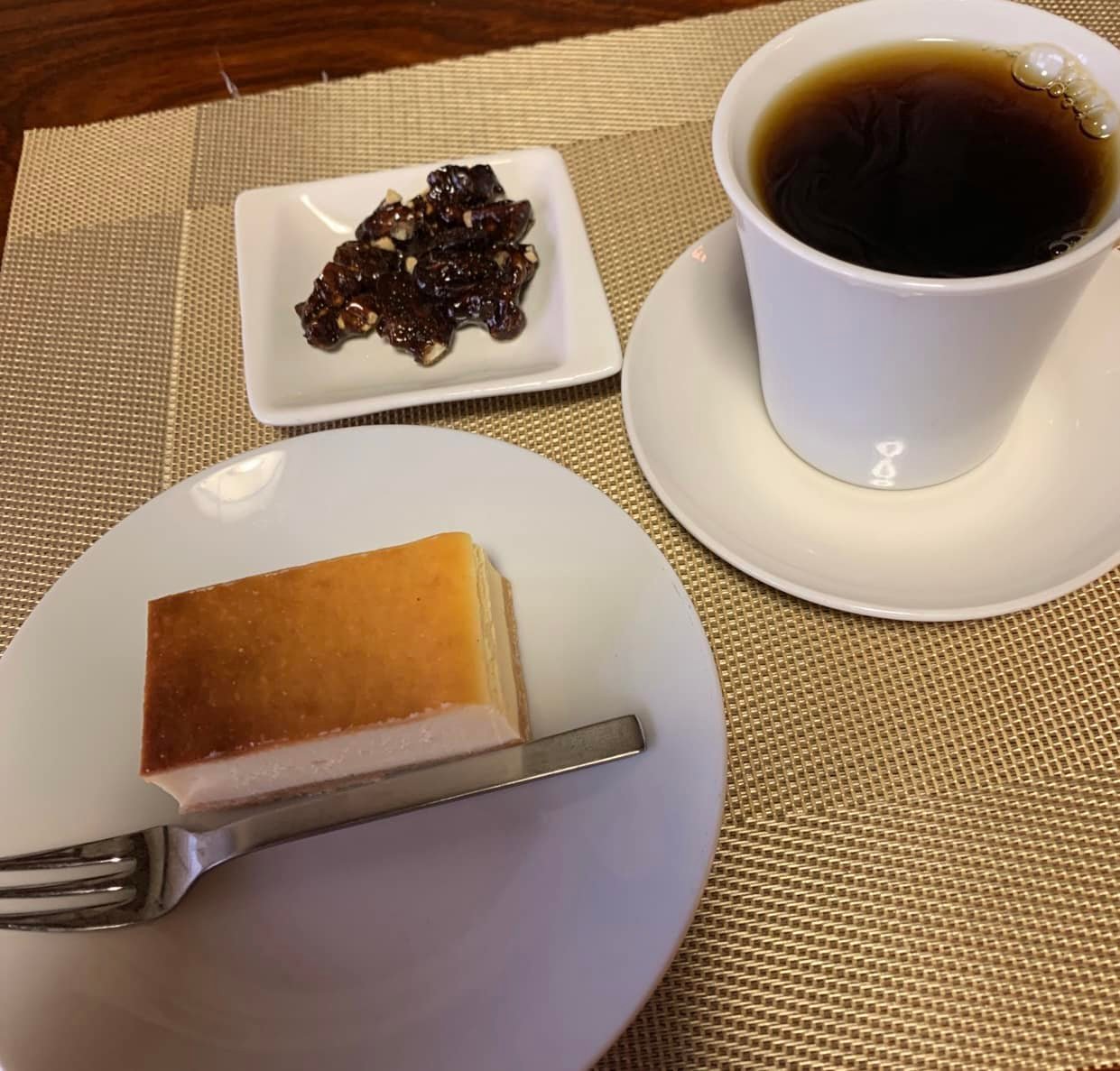 古民家カフェ精晴堂 チーズ・フロマージュ 北海道ピュアチーズケーキ