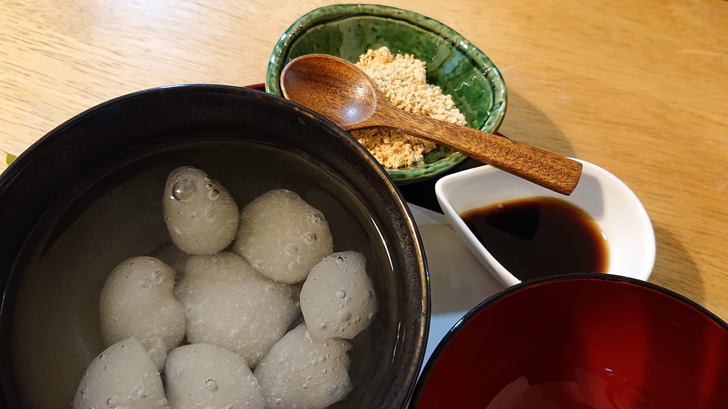 cafe kitchen car わらび餅 あま味のわらび餅
