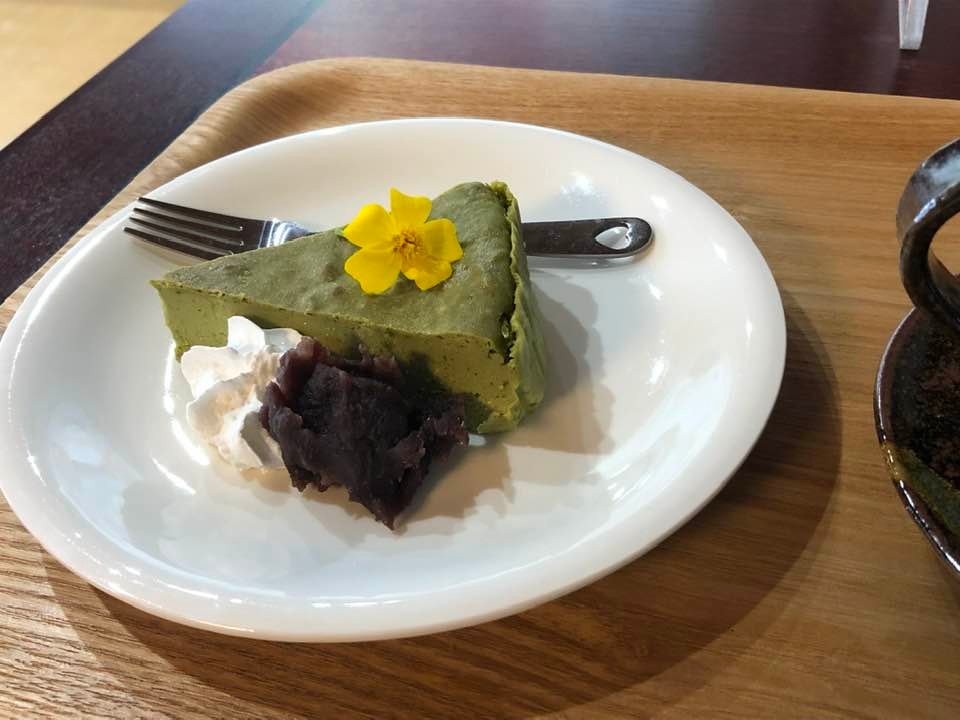 Wine&cafe Veraison チーズ・フロマージュ 抹茶のチーズケーキ