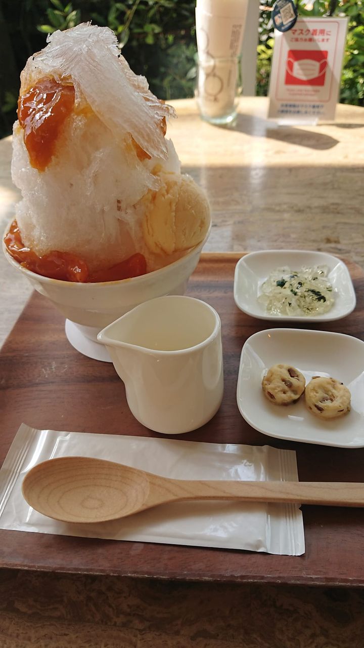 りんごの木（リンゴノキ）&nbsp;かき氷・フラッペ&nbsp;杏かき氷
