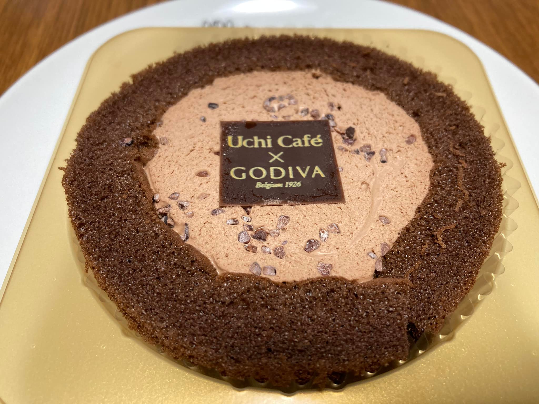 ローソン(LAWSON) ロールケーキ ✖️GODIVA ショコラヴニーユロール