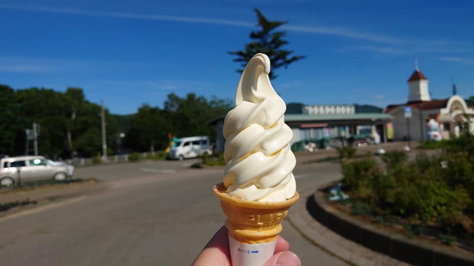 ホワイトラビット ソフトクリーム 野辺山駅のソフトクリーム