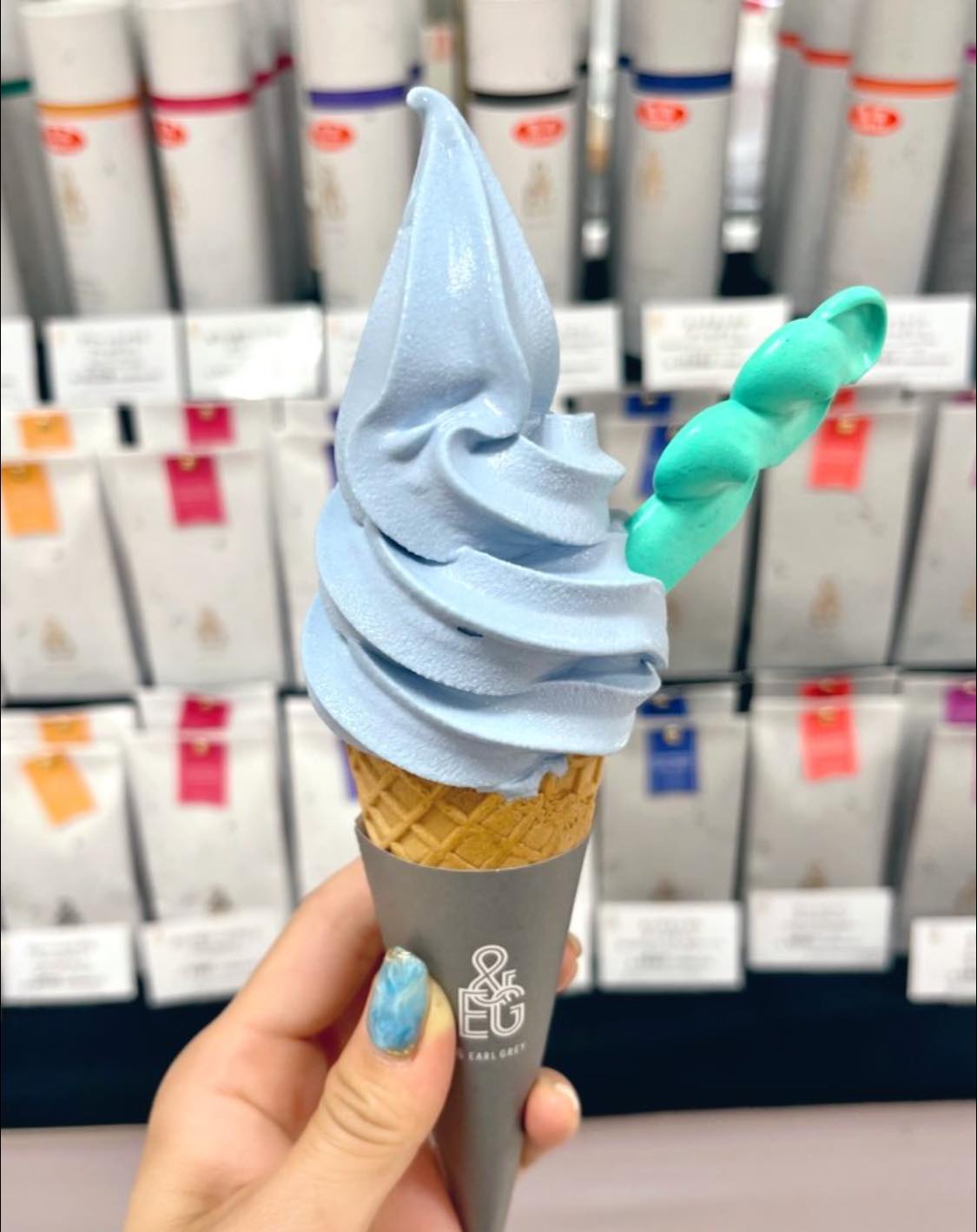 アイシティ21 ソフトクリーム &EARLGREYのソフトクリーム