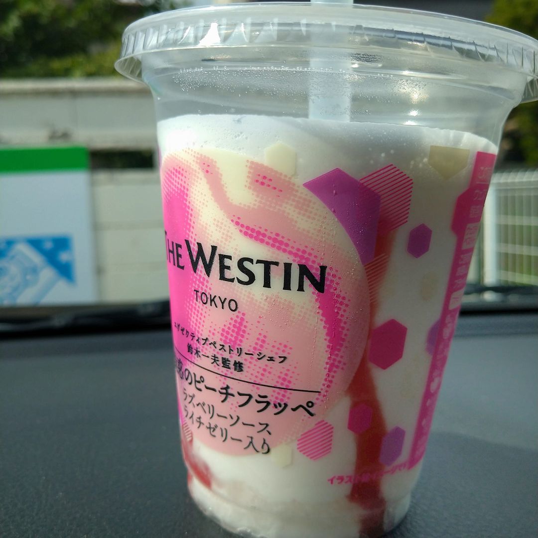 ファミリーマート(FamilyMart) かき氷・フラッペ 魅惑のピーチフラッペ